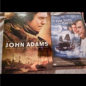 DVD BOX set JOHN ADAMS Paul Giamatti + ENDS OF THE EARTH  Complete Season Series